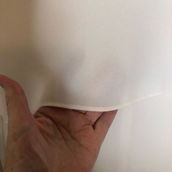 J. Jill Ivory Layered Oversized Tunic Blouse Sz M Lagenlook, Old Money, Career - Picture 5 of 13